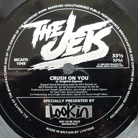 The Jets : Crush On You (Flexi, 6", S/Sided)