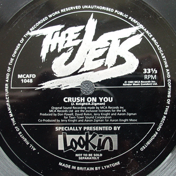 The Jets : Crush On You (Flexi, 6", S/Sided)