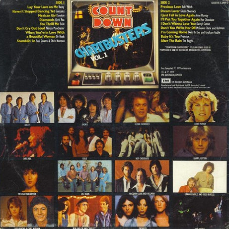 Various : Countdown Chartbusters Vol.1 (LP, Comp)