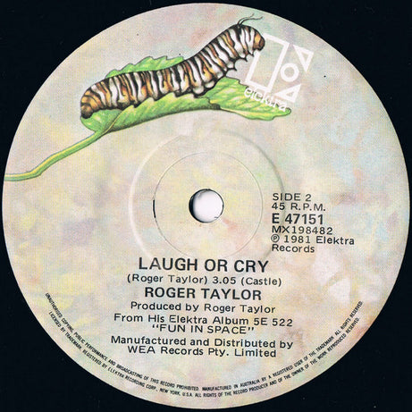 Roger Taylor : Let's Get Crazy (7", Single)