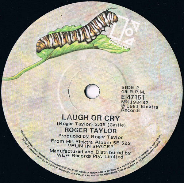 Roger Taylor : Let's Get Crazy (7", Single)