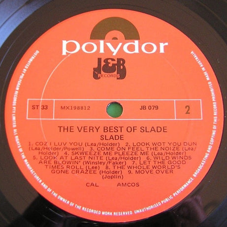 Slade : The Very Best Of Slade (LP, Comp)