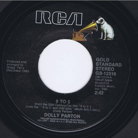 Dolly Parton : 9 To 5 / Old Flames Can't Hold A Candle To You (7", Single, Styrene, Ind)