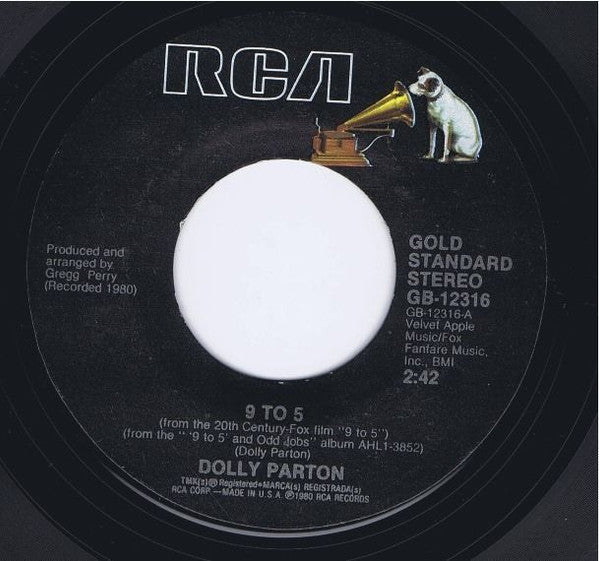 Dolly Parton : 9 To 5 / Old Flames Can't Hold A Candle To You (7", Single, Styrene, Ind)