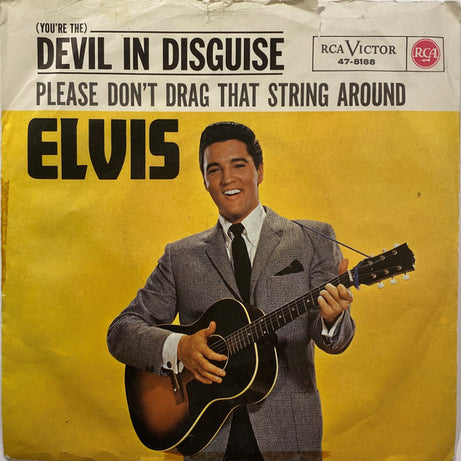 Elvis* : (You're The) Devil In Disguise (7", Single, Mono)