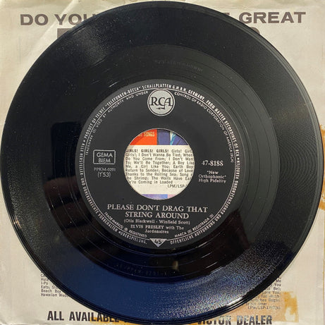Elvis* : (You're The) Devil In Disguise (7", Single, Mono)