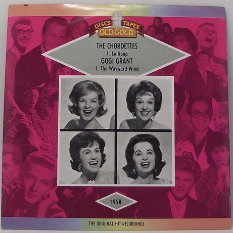 The Chordettes / Gogi Grant : Lollipop / The Wayward Wind (7", Mono)