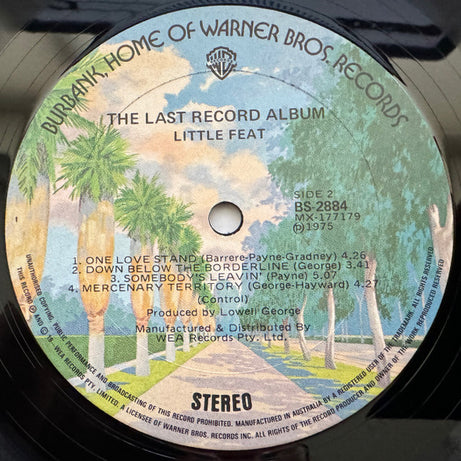 Little Feat : The Last Record Album (LP, Album)