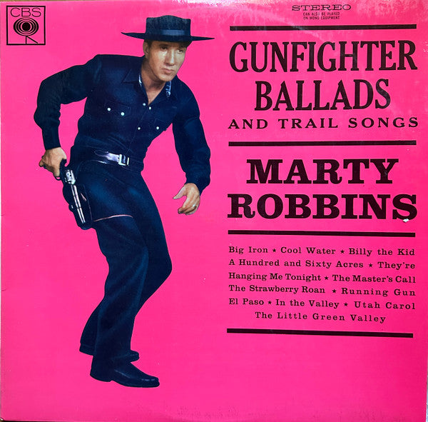 Marty Robbins : Gunfighter Ballads And Trail Songs (LP, Album, RP)