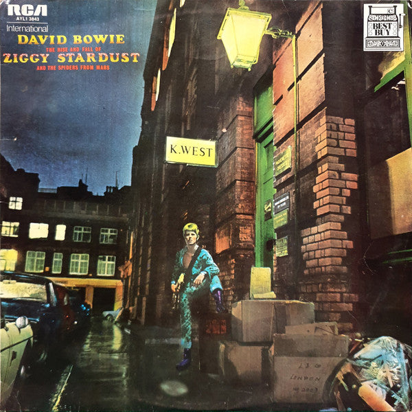 David Bowie : The Rise And Fall Of Ziggy Stardust And The Spiders From Mars (LP, Album, RE)