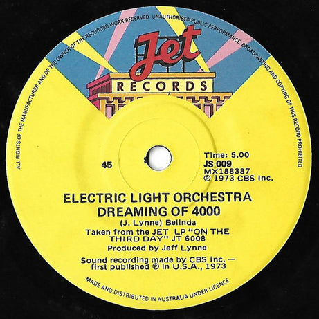The Electric Light Orchestra* : Don't Bring Me Down (7", Single)
