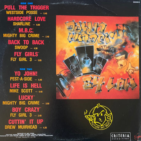 Various : Down Under By Law (LP, Comp)