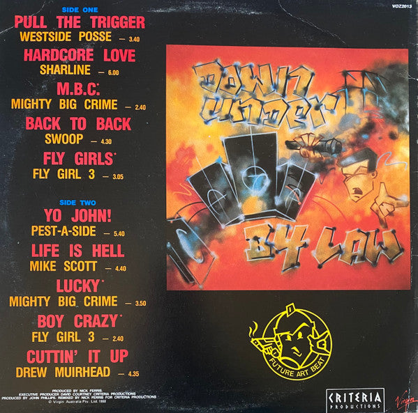 Various : Down Under By Law (LP, Comp)