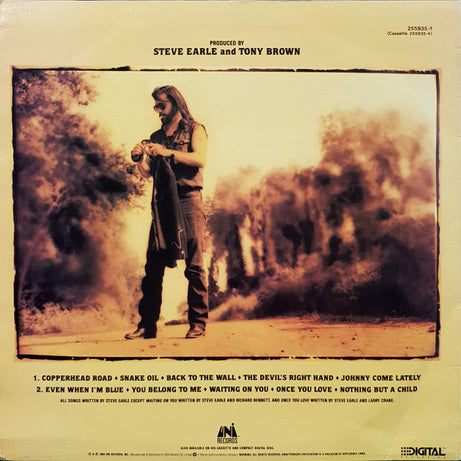 Steve Earle : Copperhead Road (LP, Album)