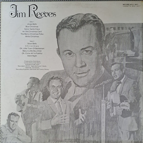 Jim Reeves : Twelve Songs Of Christmas (LP, Album, RE)