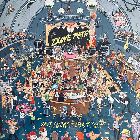Dune Rats : If It Sucks, Turn it Up. (LP, Album, Lem)