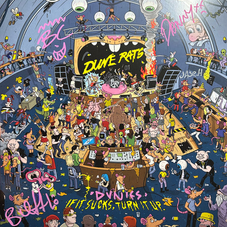 Dune Rats : If It Sucks, Turn it Up. (LP, Album, Lem)