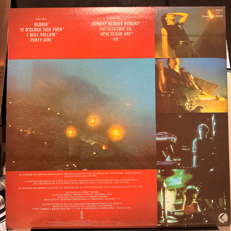 U2 : Under A Blood Red Sky (Live) (LP, MiniAlbum, Ori)