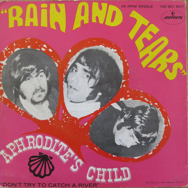 Aphrodite's Child : Rain And Tears (7", Single, Mono)