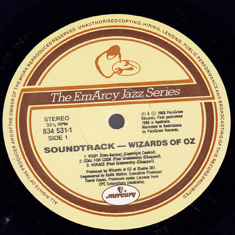 Wizards Of Oz : Soundtrack (LP, Album)
