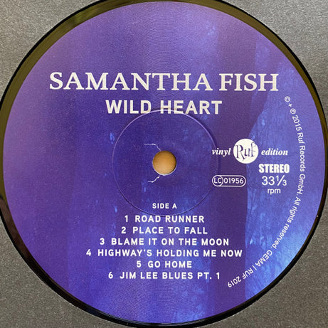 Samantha Fish : Wild Heart (LP, Album, RE, 180)