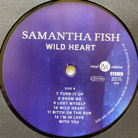 Samantha Fish : Wild Heart (LP, Album, RE, 180)