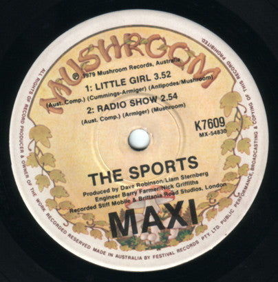 The Sports : O.K, U.K ! (7", Maxi)