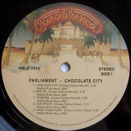 Parliament : Chocolate City (LP, Album, RE, Rai)
