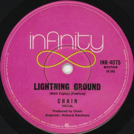 Chain (4) : Black And Blue (7", Single)