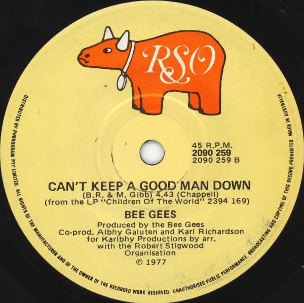 Bee Gees : How Deep Is Your Love (7", Single)