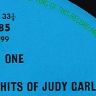 Judy Garland : The Hits Of Judy Garland (LP, Comp, Club, RE, 2nd)