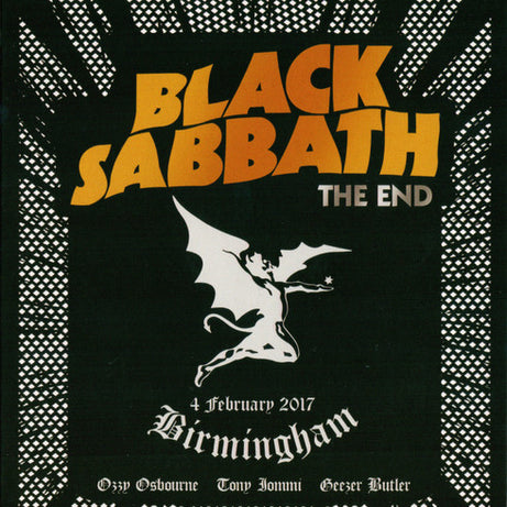 Black Sabbath : The End (4 February 2017 Birmingham) (Ultra HD Blu-ray, 4K, Multichannel, RE, DTS)
