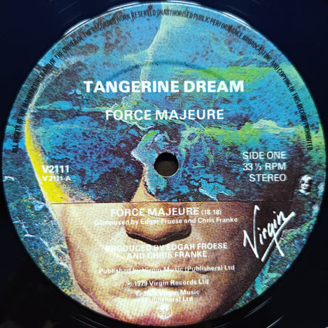 Tangerine Dream : Force Majeure (LP, Album)