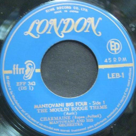 Mantovani And His Orchestra : Mantovani Big Four (7", EP)