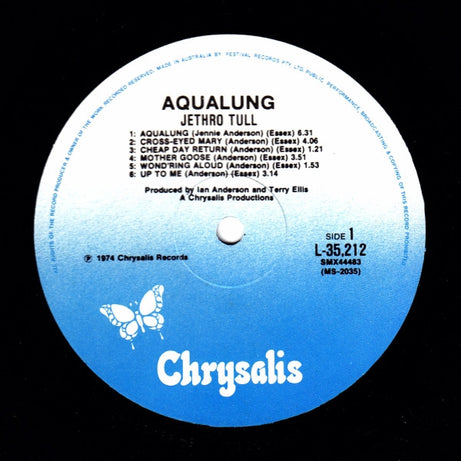 Jethro Tull : Aqualung (LP, Album, RE, Gat)