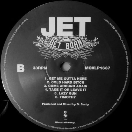 Jet (2) : Get Born (LP, Album, RE, 180)