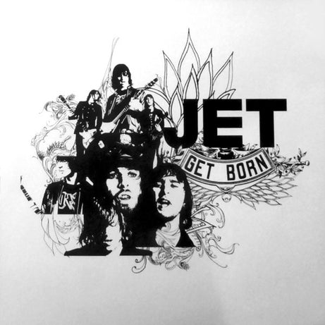 Jet (2) : Get Born (LP, Album, RE, 180)