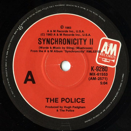 The Police : Synchronicity II (7", Single)