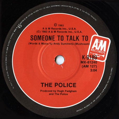 The Police : Wrapped Around Your Finger (7", Single, Ltd)