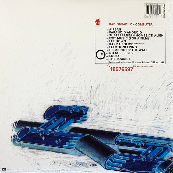 Radiohead : OK Computer (2xLP, Album, M/Print, RE, Gat)