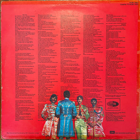 The Beatles : Sgt. Pepper's Lonely Hearts Club Band (LP, Album, RP)