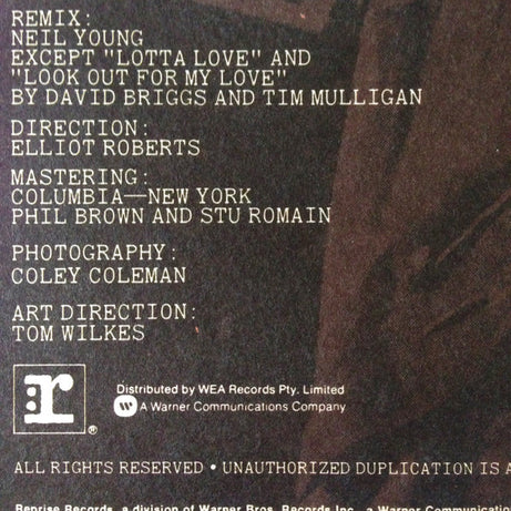 Neil Young : Comes A Time (LP, Album, Ass)