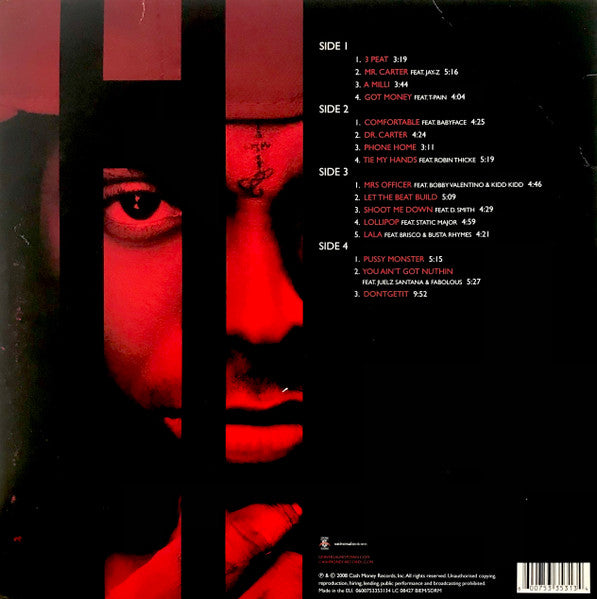 Lil Wayne : Tha Carter III (2xLP, Album, RE, 180)