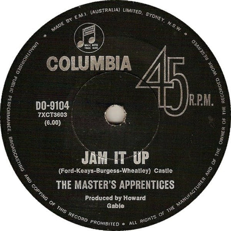 The Master's Apprentices : Turn Up Your Radio (7", Single)
