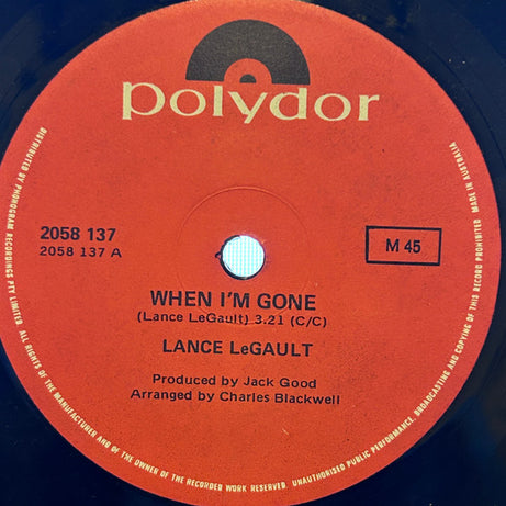 Lance LeGault : Again (7")