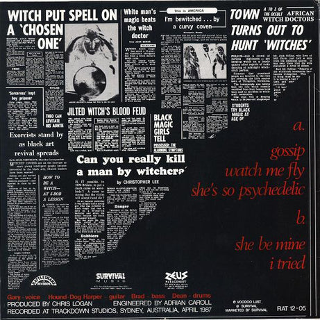 Voodoo Lust : Voodoo Lust (12", EP)