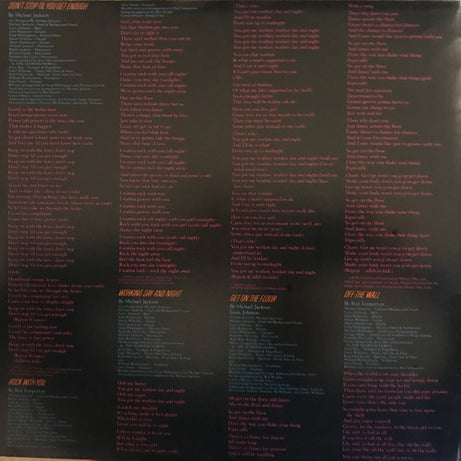 Michael Jackson : Off The Wall (LP, Album, Gat)