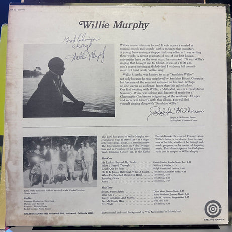 Willie Murphy (3) : He Looked Beyond My Faults (LP, Album)