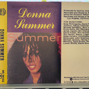 Donna Summer : Donna Summer (Cass, Album)