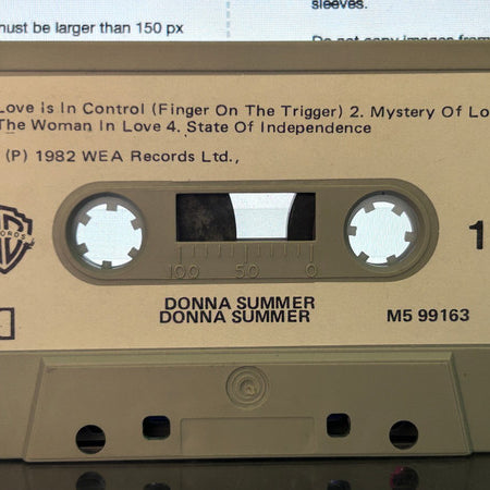 Donna Summer : Donna Summer (Cass, Album)